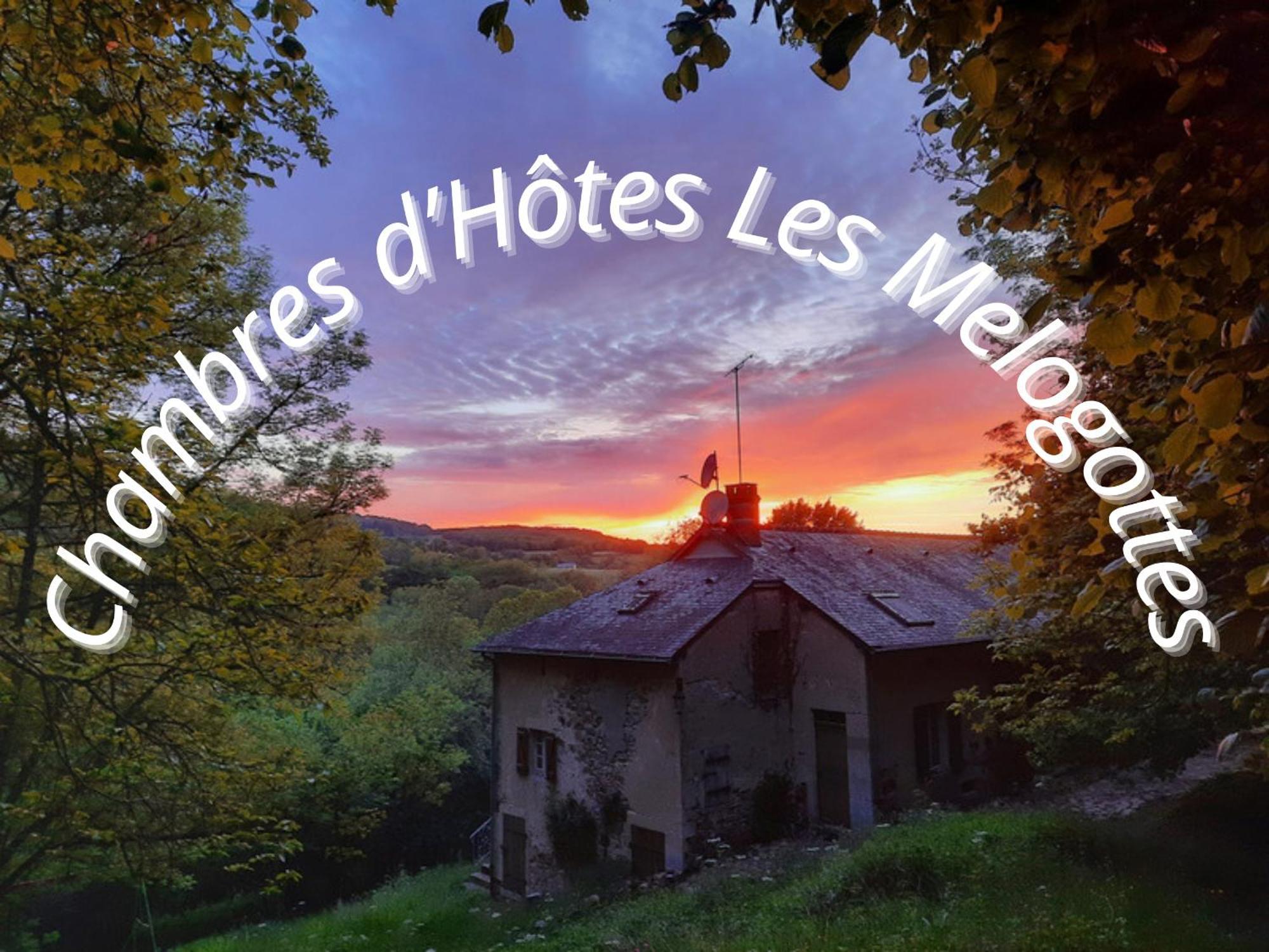 Chambres D'Hotes Les Melogottes Villapourçon Exterior foto